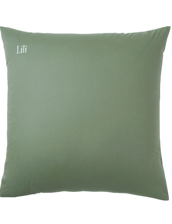 Taie d'oreiller coton, personnalisable  (eucalyptus)
