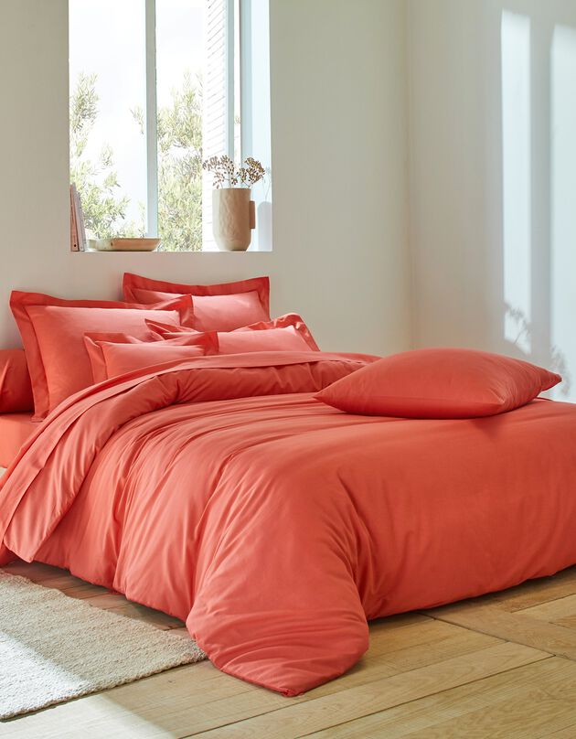 Linge de lit uni coton (grenadine)