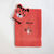 Collection éponge enfant brodée tigre personnalisable coton - 380g/m2 (corail)