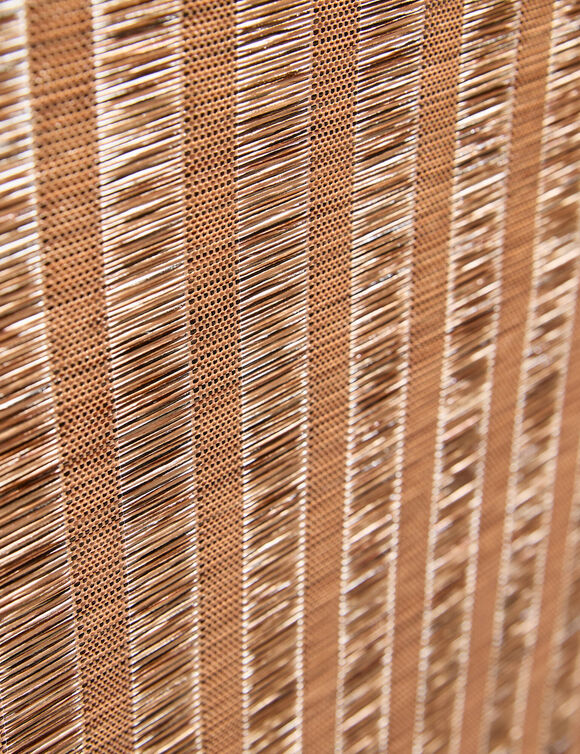 Rolgordijn met bamboe-effect (hout)