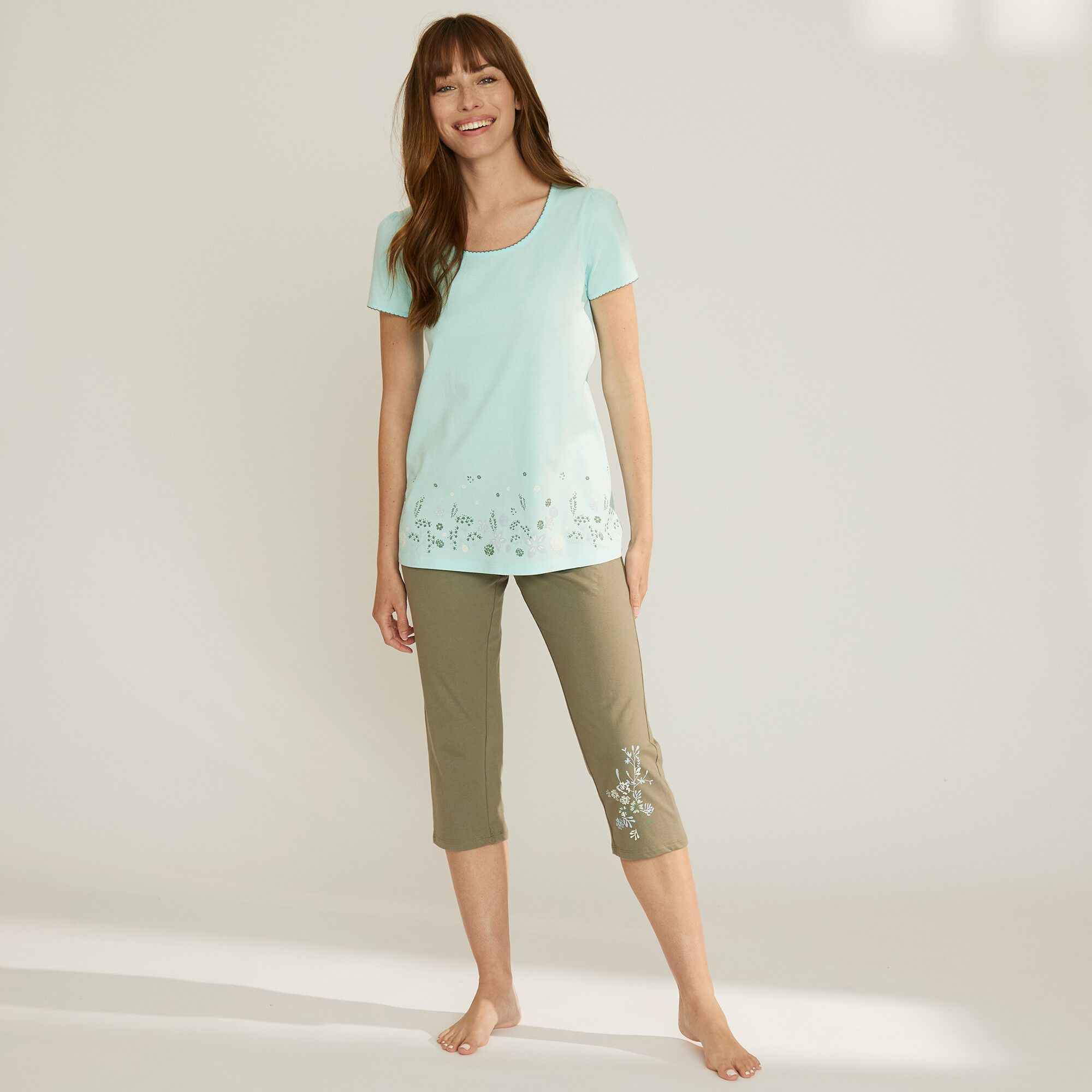 Pantacourt femme on sale blancheporte