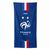 Badlaken 'FFF 2 sterren®', personaliseerbaar (blauw)