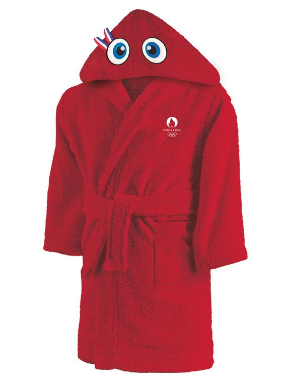 Peignoir enfant Oly® Paris 2024®  (rouge)