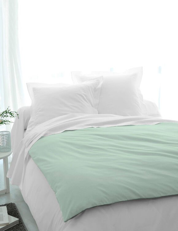 Donsdekenovertrek (amandel groen)