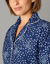 Nachthemd van fleece in nachthemdstijl met sterrenprint (marine)