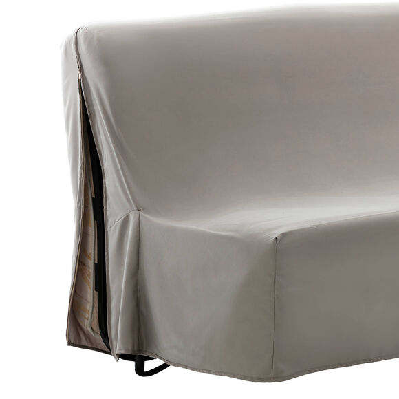 Housse canapé BZ en microfibre (taupe)