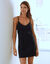 Fond de robe coton stretch invisible (noir)