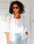 Vest in fantasietricot (wit)