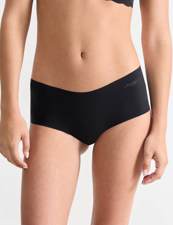 Shorty ZERO Microfibre sans coutures - lot de 2 (noir)