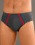 Slip met comfortabele tailleband - set van 6 (blauw / grijs)