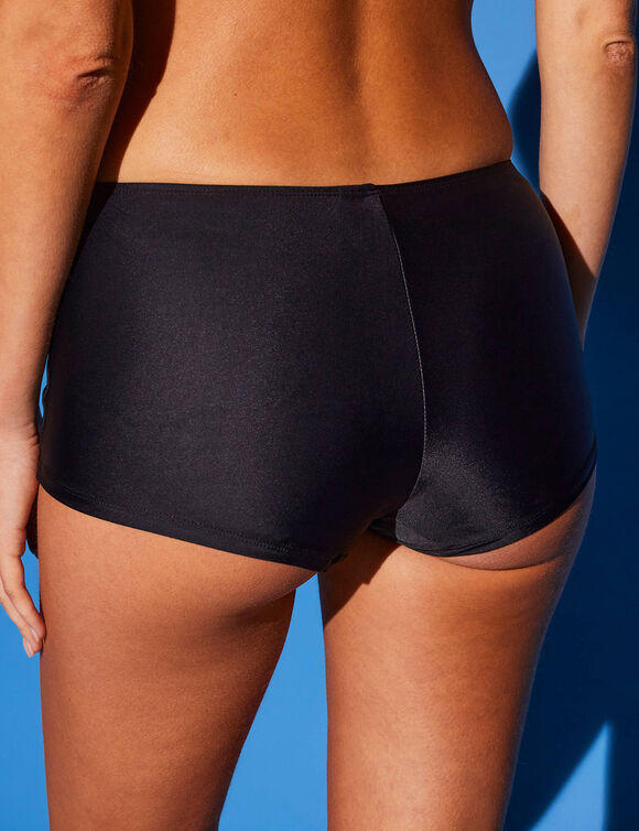 Bikinishorty voor platte buik - Solaro (zwart)