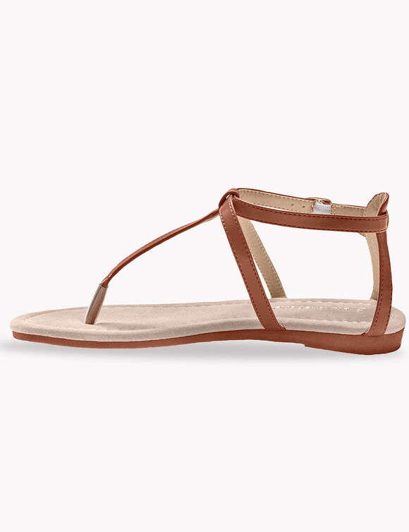 Teensandalen - bruin (bruin)