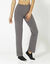 Pantalon droit en coton issu de l'agriculture biologique (anthracite)