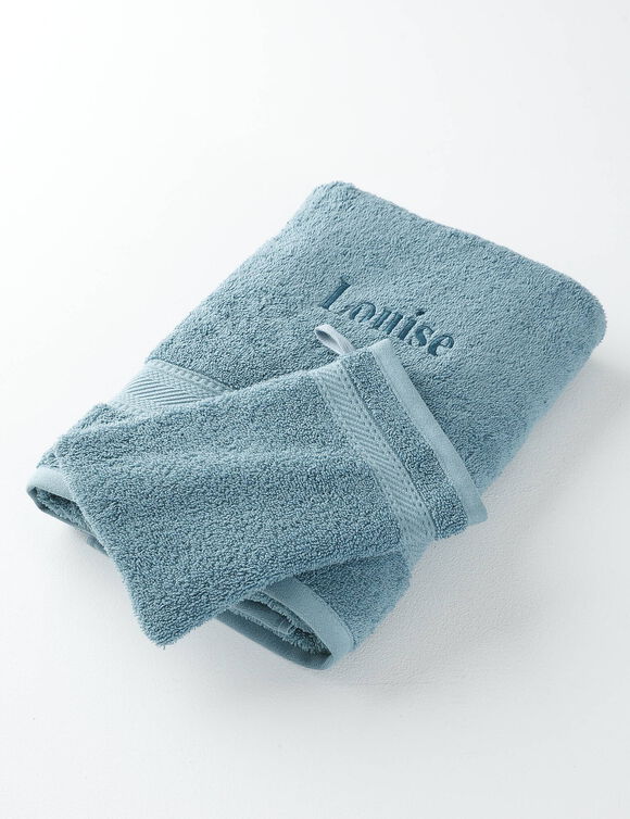 Collection serviettes de bain 540 g/m2 personnalisables confort moelleux (cèdre)