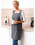 Tablier de cuisine japonais coton (gris)