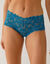 Tailleslip in effen kant Arum (eendenblauw)