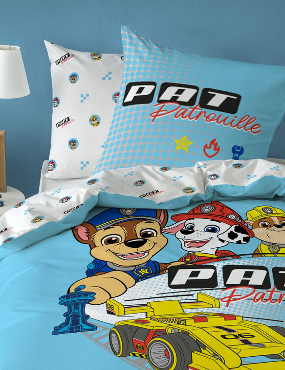 Parure de lit Pat Patrouille Car&reg; coton (bleu)