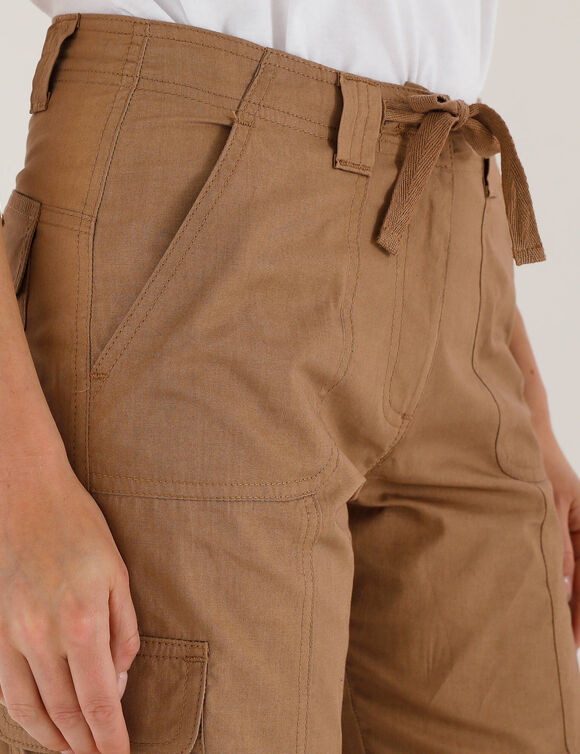 Bermuda battle, retroussable (noisette)