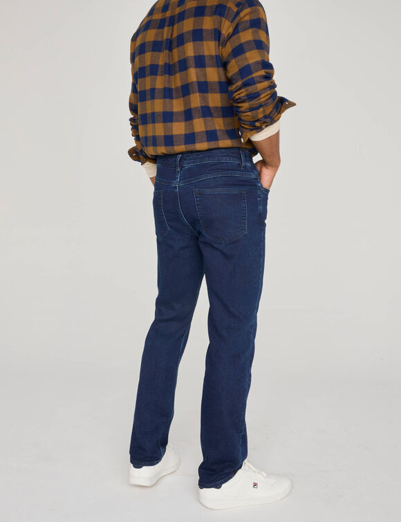 Pantalon effet jean denim ultra stretch - L28 (dark blue)