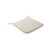 Galette de chaise unie forme carrée - lot de 2 (beige)