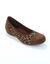 Sneakers in leer (bruin)