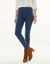 Jegging in denim met elastische taille - kleine lengte (stone)