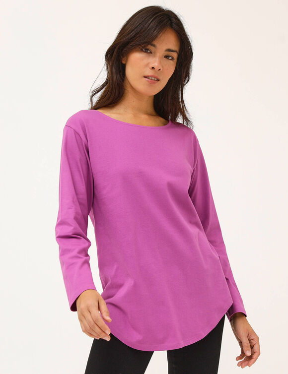 T-shirt manches longues (violine)