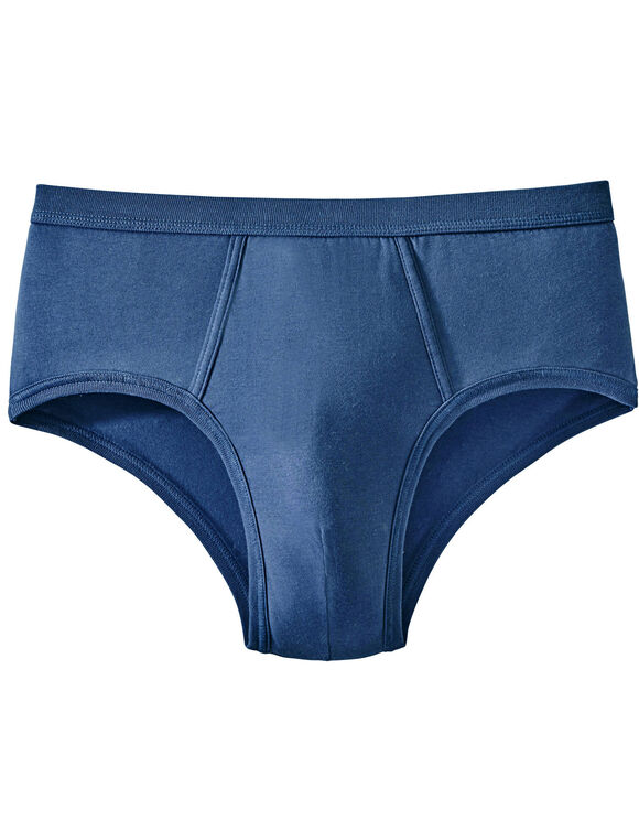 Open slip met hoge taille - set van 6 (bordeaux / blauw)
