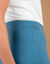 Broek met wijde pijpen en stretch, elastische tailleband (grijsblauw)