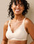 Soutien-gorge minimiseur en maille et dentelle "Amourette"- sans armatures (huidkleur)