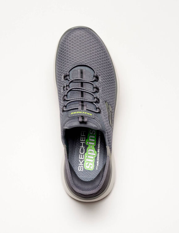 Baskets enfilage facile Slip-ins - Summits (gris)