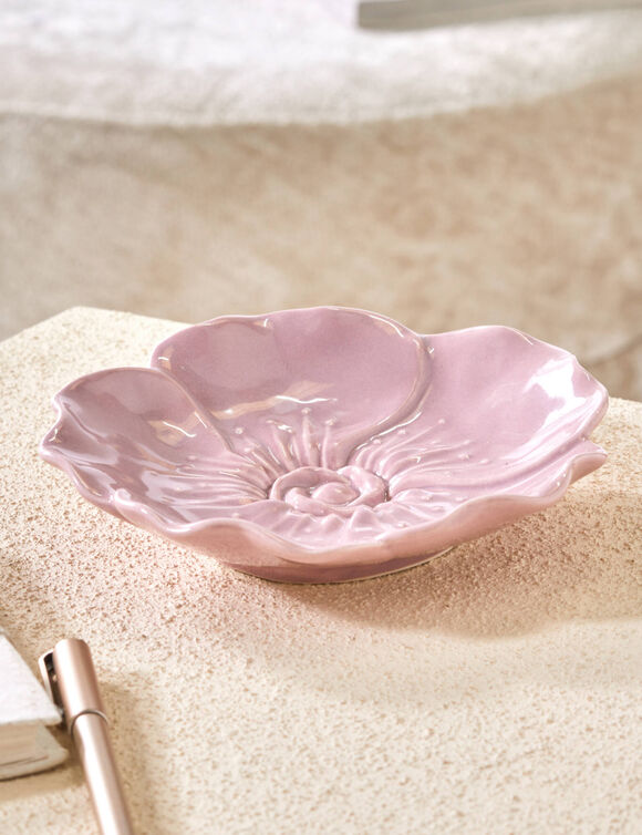 Schoteltje in keramiek (roze)