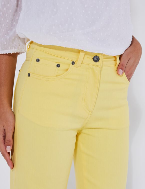 Pantalon large - grande stature (jaune)
