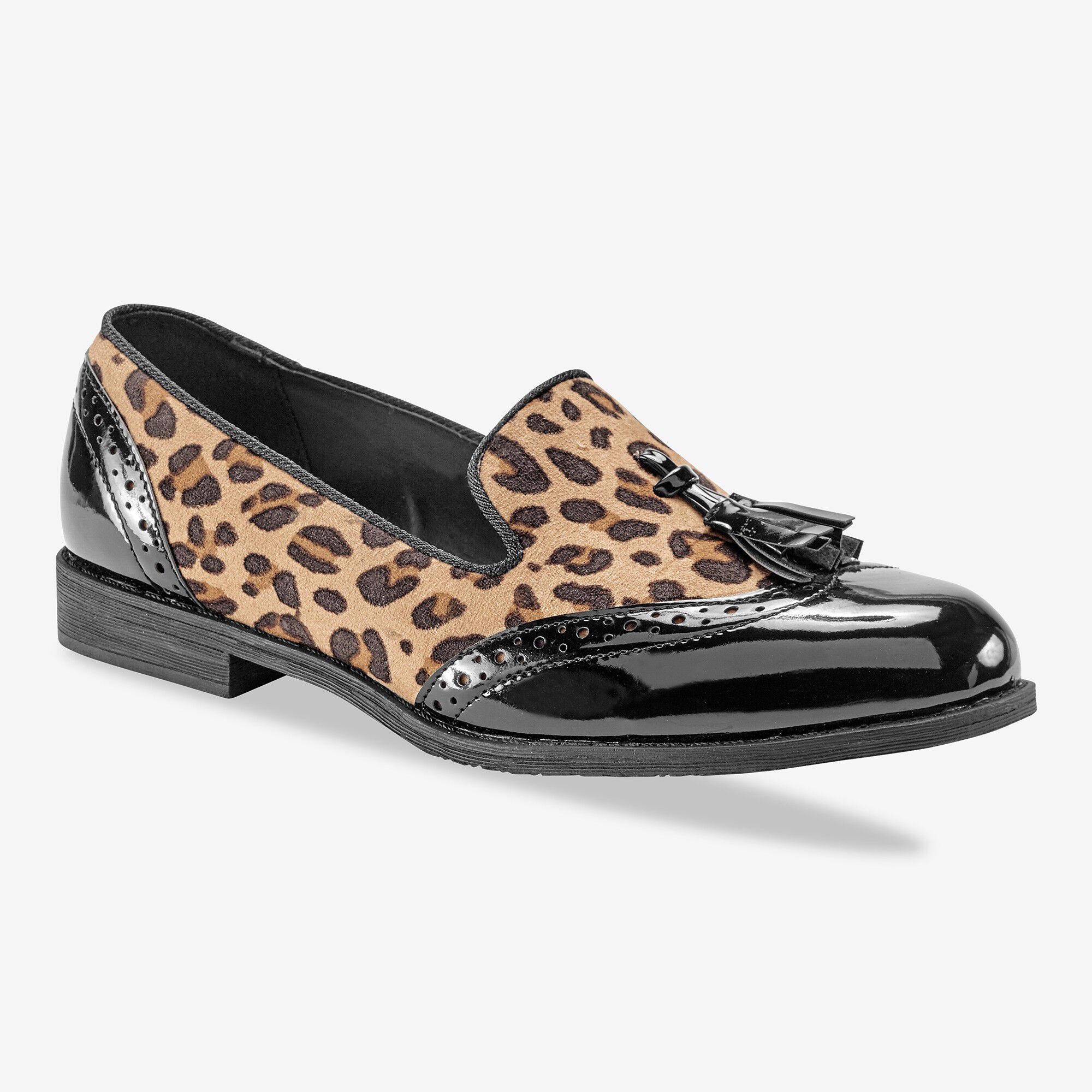mocassin leopard