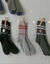Lot de 3 paires de chaussettes, motif Noël (gris)