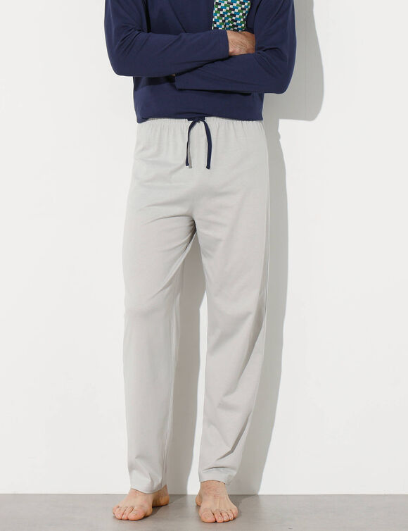 Pantalon pyjama gris (gris)