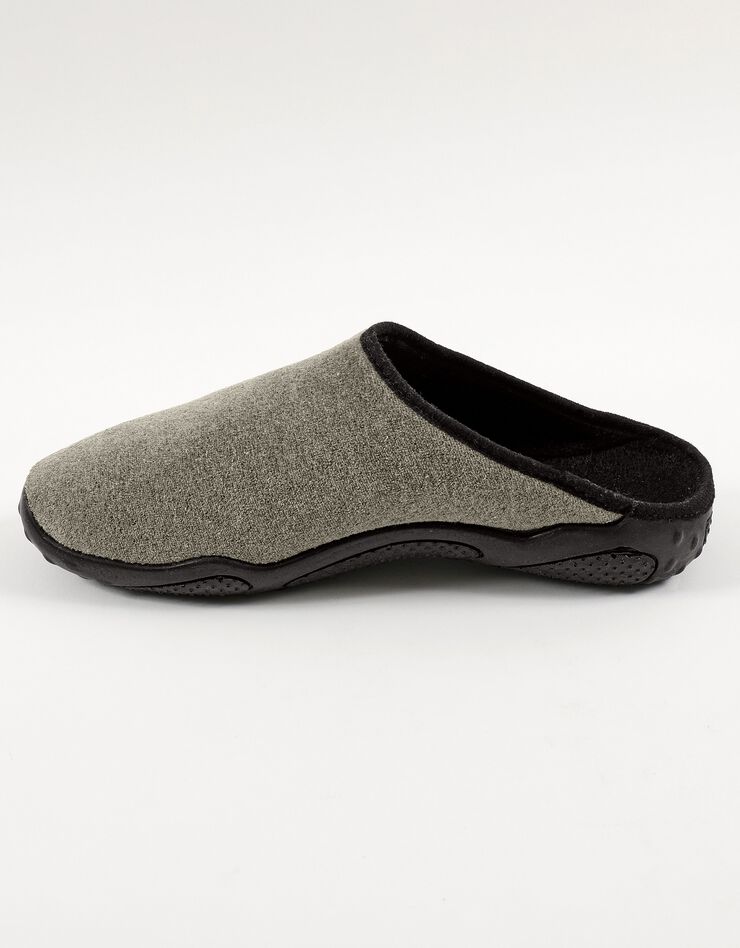 Mules homme semelles Airplum textile éponge, kaki Mules homme semelles Airplum textile éponge, kaki, hi-res image number 1