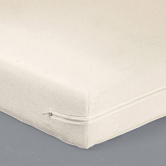 Housse de matelas ultra extensible 25 cm Sanitized&reg; (beige)