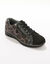 Sneakers met sleehak, fantasiemotief en suedine (zwart)