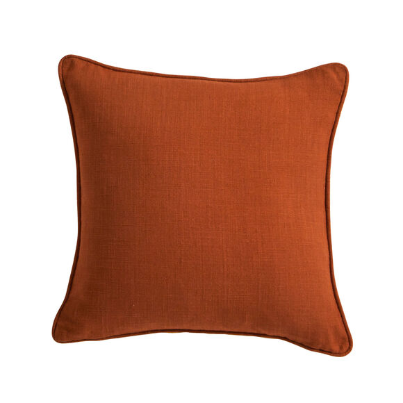 Dubbelzijdig kussen (terracotta)