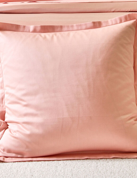 Linge de lit satin uni (rose blush)