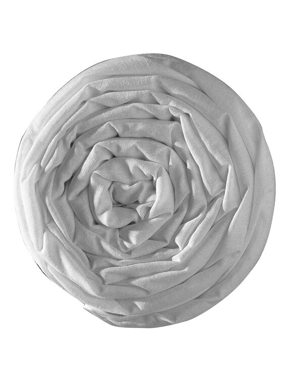 Drap-housse uni sommier articulé jersey bonnets 27 cm (gris perle)