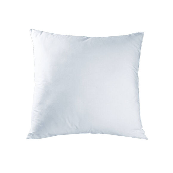 Coussin carré rectangulaire à recouvrir (blanc)
