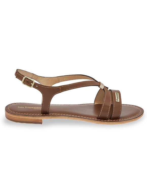 Leren sandalen Harmoon (bruin)