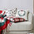 Coussin &eacute;cossais tiss&eacute;-teint (&eacute;cru / rouge / vert)