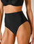 Culotte de bain unie ceinture modulable, Solaro (zwart)