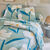 Linge de lit Anemone coton (vert)