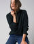 Pull col camionneur zippé (noir)