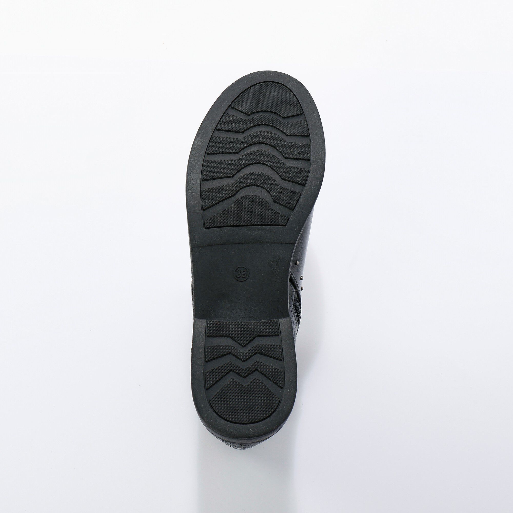 Boots noir cloutées on sale