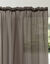 Panneau voile uni finition galon fronceur (gris)